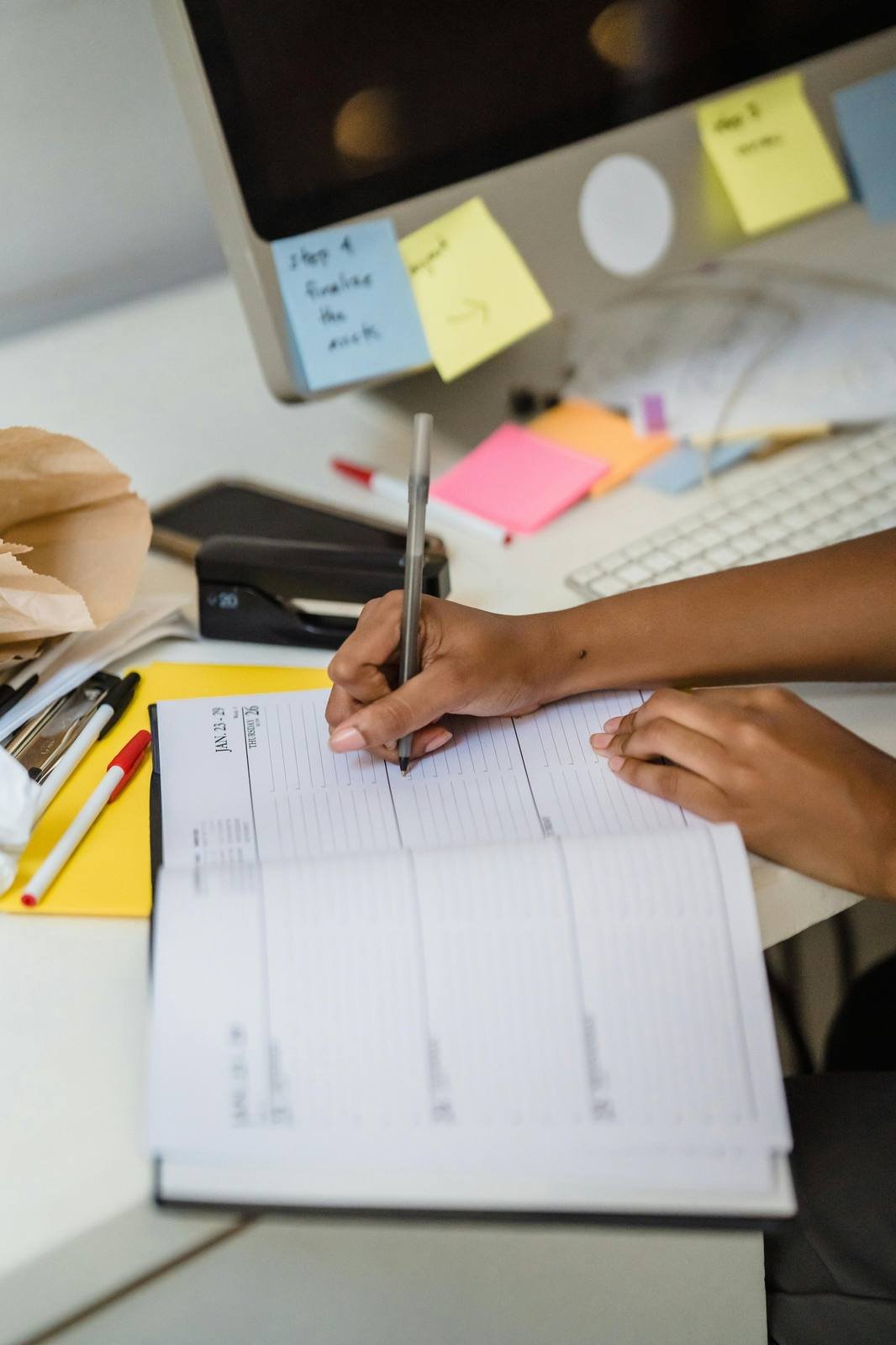 Academic writing and editing illustration