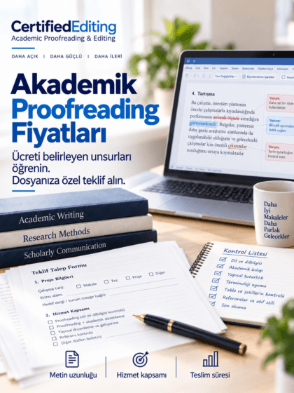 Akademik Proofreading Fiyatları Neye Göre Belirlenir?