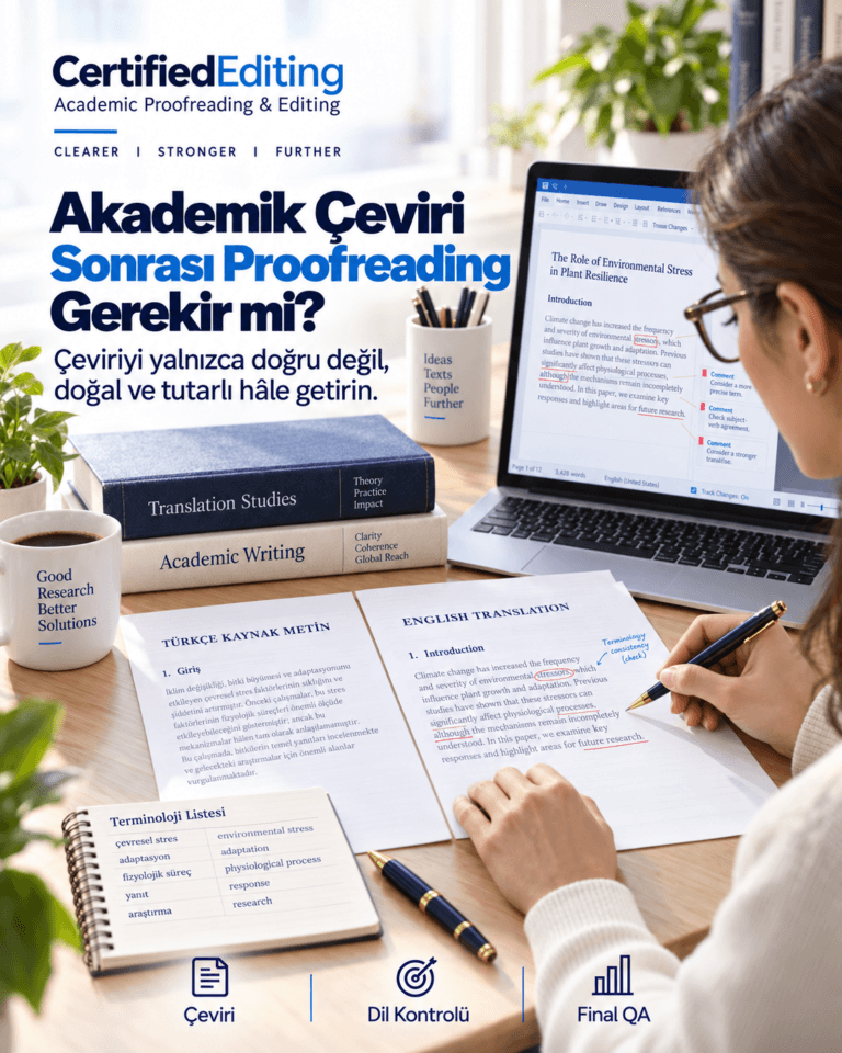 Türkçeden İngilizceye Akademik Çeviride Literal Translation Hataları: Neden Birebir Çeviri Yetmez?
